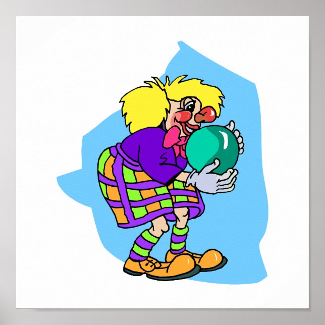 Póster Bowling Clown (Frente)