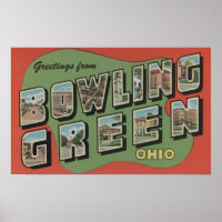 Bowling Green, Ohio - Escenas de letras grandes