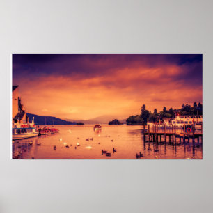 Póster Bowness en Windermere