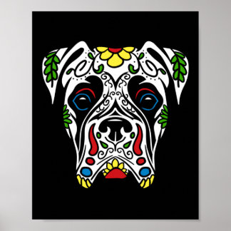 Póster Boxeador de Blanco - Agencia Gubernamental Calaver