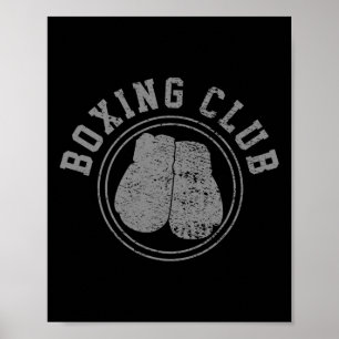 Póster Boxeador de boxeo