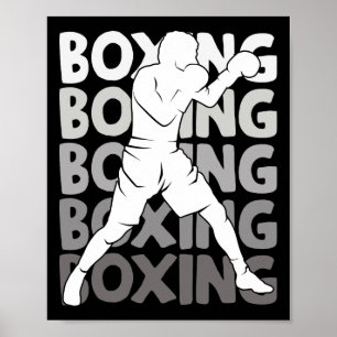 Póster Boxeador Niños Hombres 2