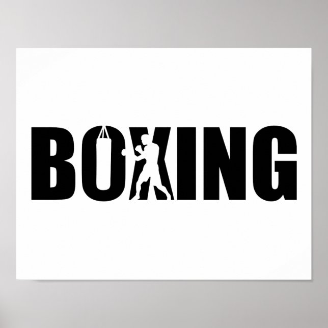 Póster Boxeo (Frente)