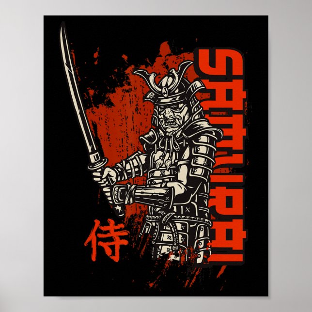 Póster Boxeo de Samura Jiu-jitsu, Kickboxing y Samur Mma (Frente)
