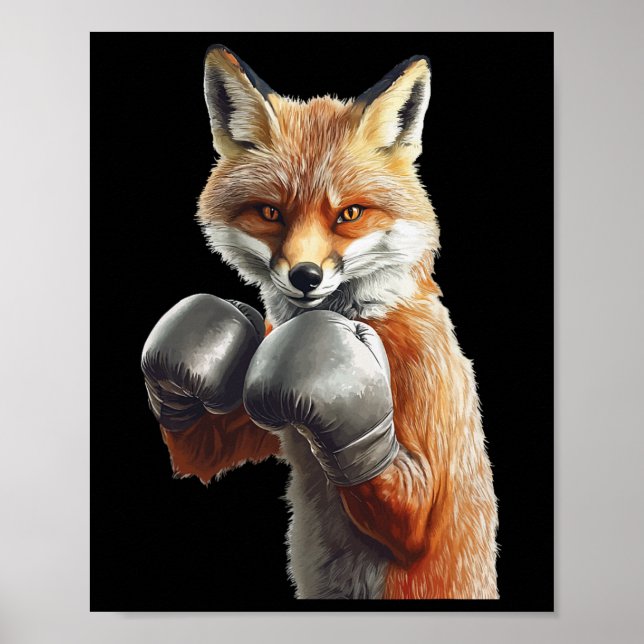 Póster Boxeo Fox (Frente)