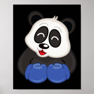Póster Boxeo - Panda Bear
