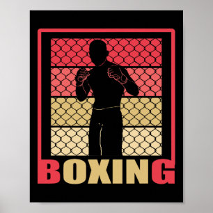Póster Boxeo para siempre - Ventilador de boxeo - Boxer -