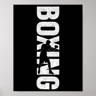 Póster Boxeo vintage de boxeo 4