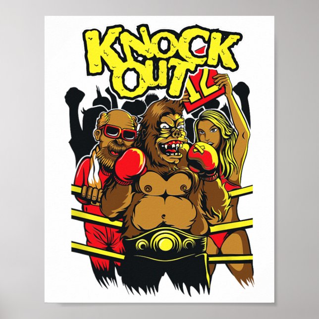 Póster Boxeo ya no dice nada (Frente)