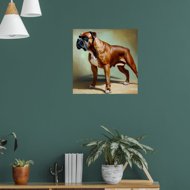 Póster Boxer Dog (Salón 1)