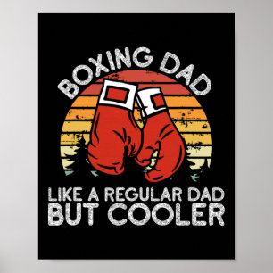 Póster Boxing Dad - Boxing Mueve al entrenador de boxeo D