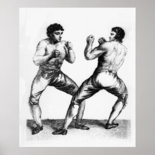 Póster Boxing Match