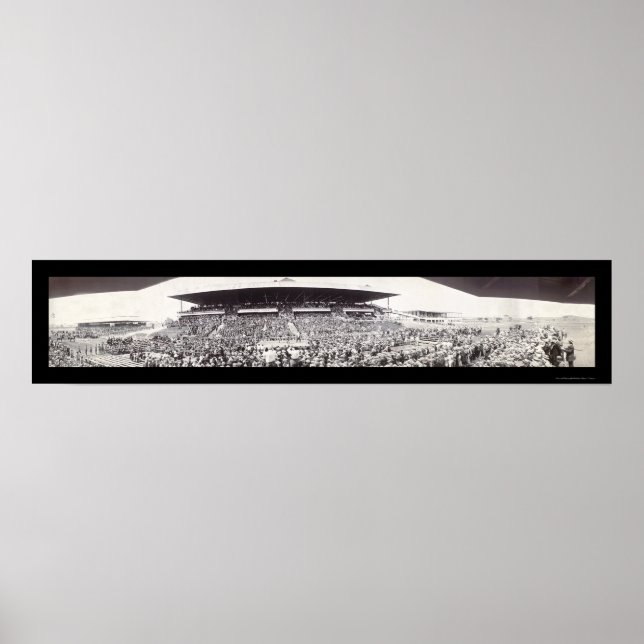 Póster Boxing Willard Johnson Photo 1915 (Frente)