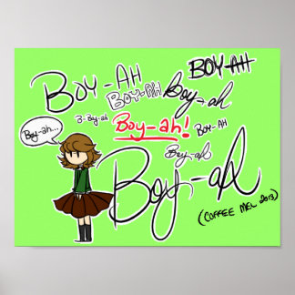 PÓSTER BOY-AH POSTER
