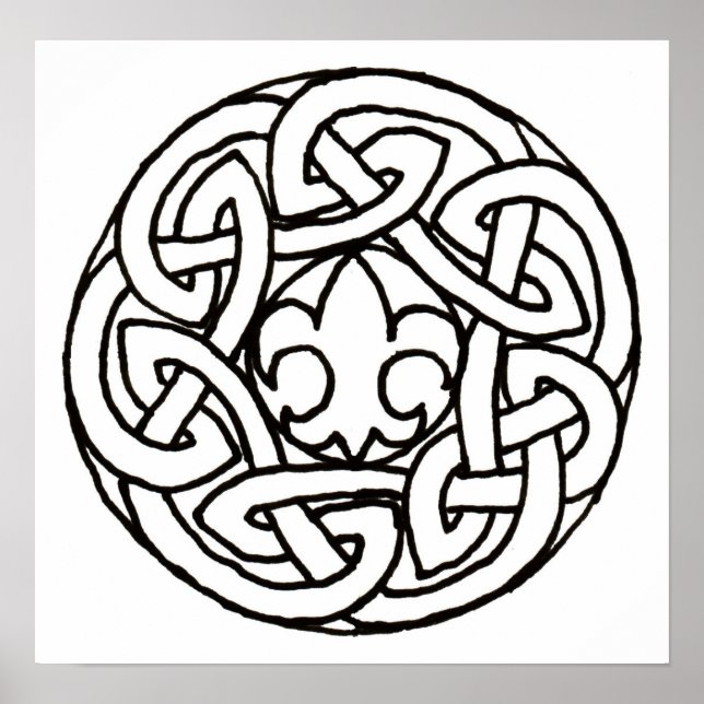 Póster Boy Scout Knot print (Frente)