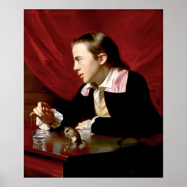 Póster Boy with a Squirrel (Frente)