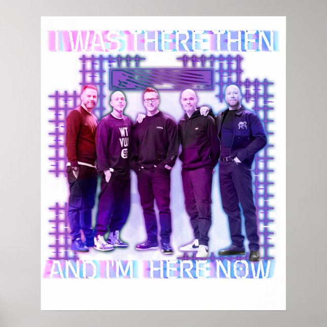 Póster boyband five  (Frente)