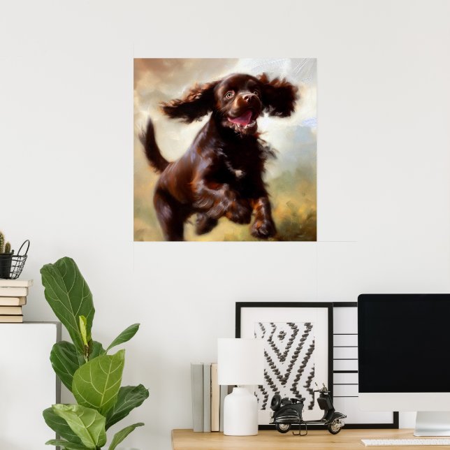 Póster Boykin Spaniel Dog (Oficina en casa)