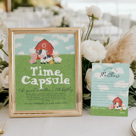 Póster Boys 1st Farm Birthday Time Casule