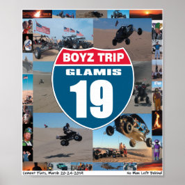 Póster Boyz Trip 2019 Wall Poster