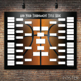 Póster Braca del Torneo de Baloncesto