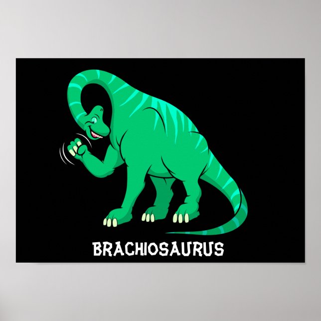 Póster Brachiosauro (Frente)