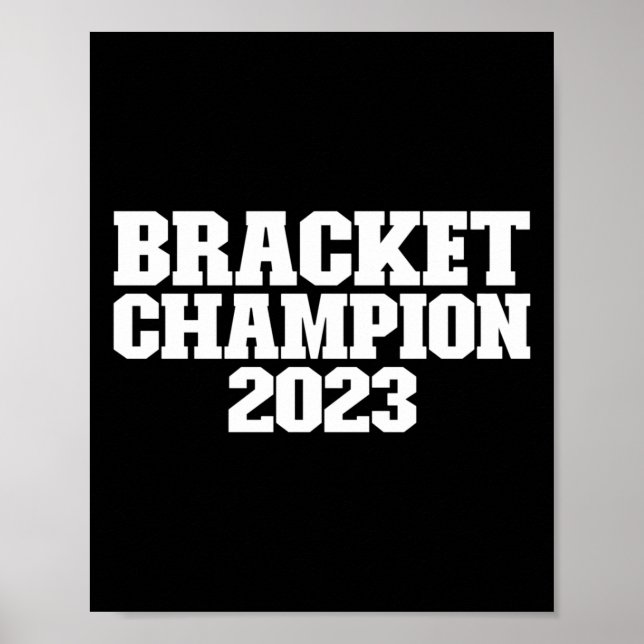 Póster Bracke Campeón de Baloncesto 2023 (Frente)