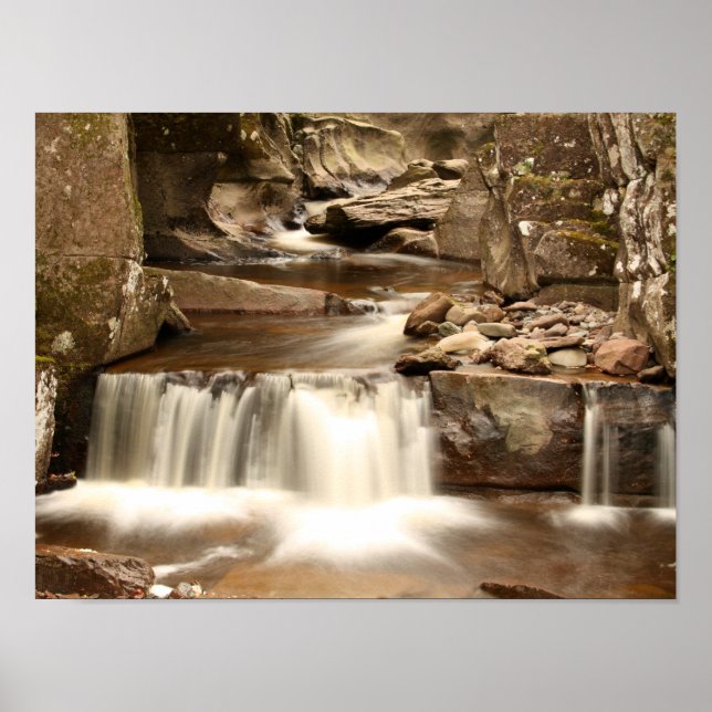 Póster Bracklinn Falls, Perthshire, Escocia (Frente)