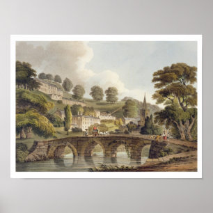 Póster Bradford, from 'Bath Illustrated by a Series of Vi