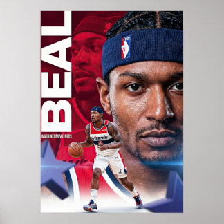 Póster  Bradley Beal | Washington Wizards All-Star Poster