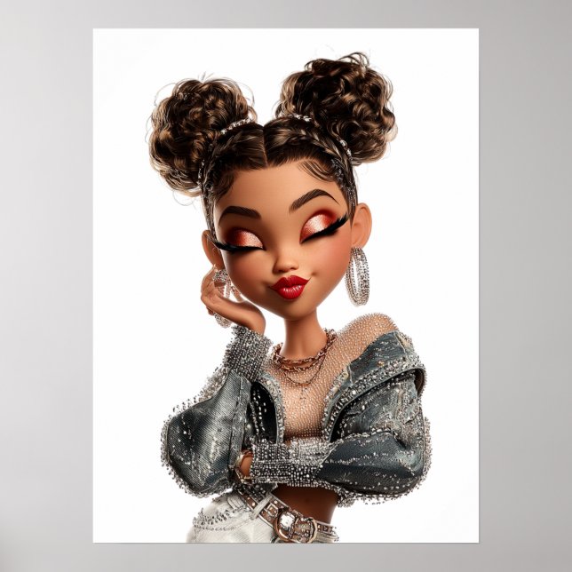 Póster Braided Print, Value Poster Paper (Semi-Gloss) (Frente)