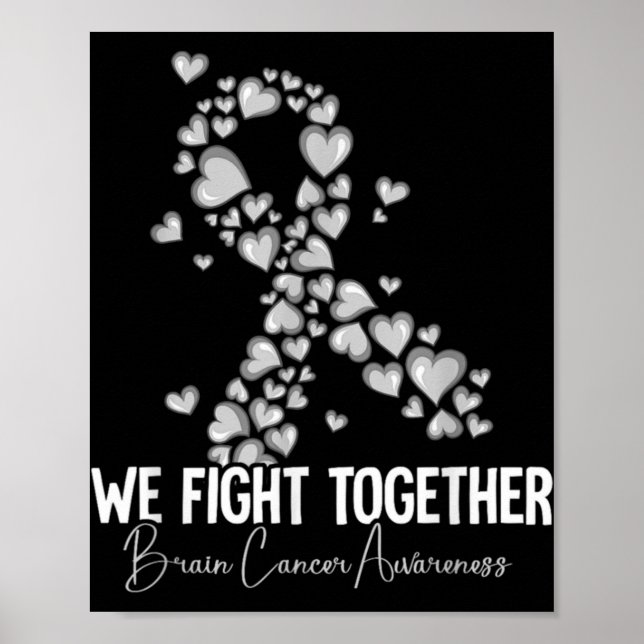 Póster Brain Cancer Awareness 3  (Frente)