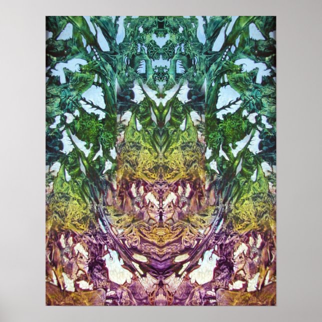 Póster Brainstorm Decalcomaniac (Frente)