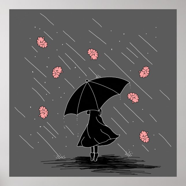 Póster Brainstorm Pun (Frente)