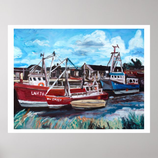 Póster Brancaster Staithe (Frente)