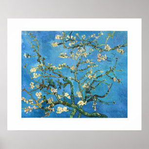 Póster Branches_W_Almond_Blossoms_Vincent_van_Gogh_1890