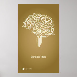 Póster Brandiose Ideas Poster 18" x 30"