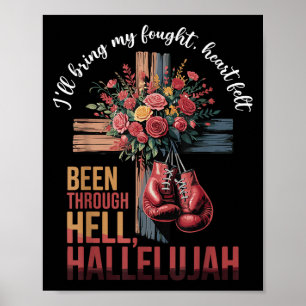 Póster Brandon Hard Fought Hallelujah Alabado Jesucristo