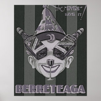 Póster Brandy Berreteaga 1920 