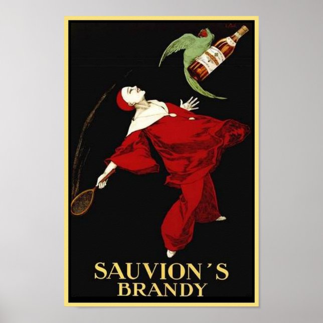 Póster Brandy de Sauvion (Frente)