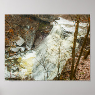 Póster Brandywine cae en invierno, Ohio