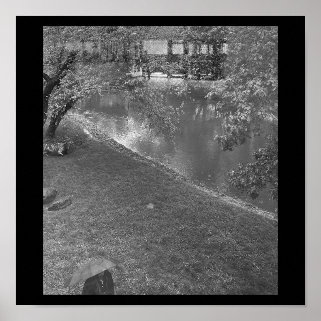 Póster Brandywine River Rainy Day Poster (Frente)