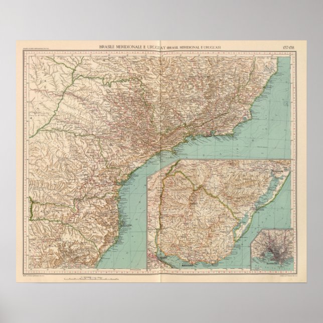 Póster Brasil 15758, Uruguay (Frente)