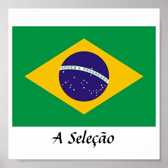 Póster Brasil "A Seleção" (Frente)