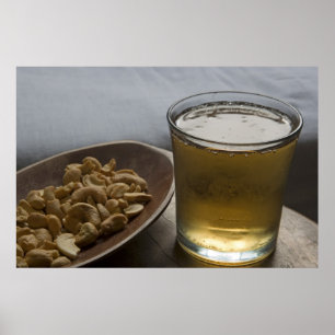 Póster Brasil. Una copa de refrescante energía guaraní