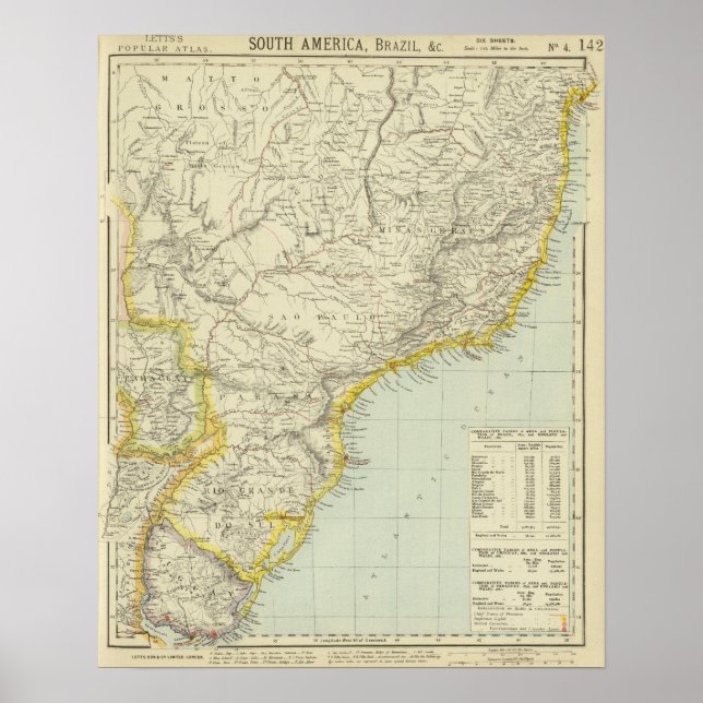 Póster Brasil y Uruguay (Frente)