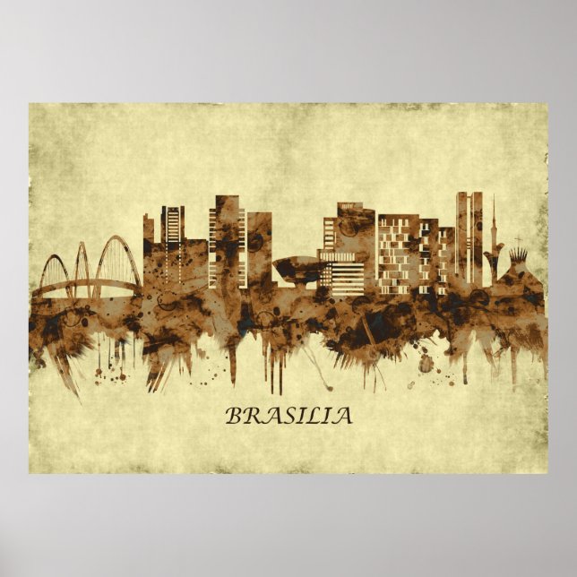 Póster Brasilia (Frente)