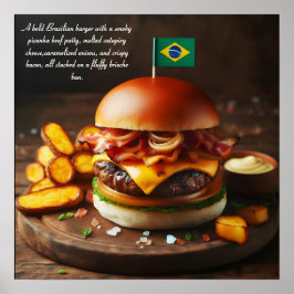 Póster Brasilia Bites: La perfección de Picanha
