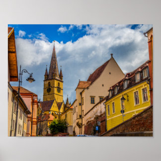 Póster Brasov, Poster de Rumania