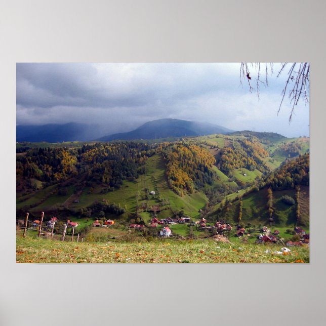 Póster Brasov Rumanía (Frente)